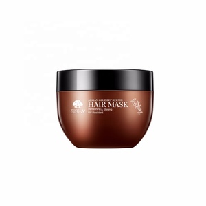 Masque capillaire hydratant professionnel à l'huile d'argan, traitement capillaire à la kératine <span class=keywords><strong>bio</strong></span>-proteinée, crème de soin capillaire - Product Image 3