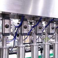 Ligne d'emballage entièrement automatique ZXSMART à 6 buses pour le remplissage, le capsulage et l'étiquetage de crèmes pour le visage en pot