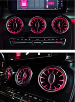 Luz Ambiental Interior LED para Automóvil Upgrade Symphomy Galaxy GLC X253, Accesorios para Mercedes Benz Clase C W205