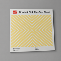 Offre Spéciale : Pack de Test Bowie Dick Stérilisation Médicale Dentaire, Pack BD Stérile à la Vapeur
