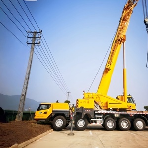 Grue mobile hydraulique d'occasion de haute qualité, 100 tonnes, QY100K, grue sur camion - Product Image 2