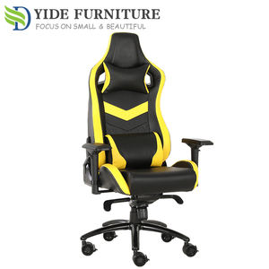 Chaise de bureau <span class=keywords><strong>gaming</strong></span> de luxe blanche avec grand dossier et pieds en acier, modèle <span class=keywords><strong>Noble</strong></span> Sillas Gamer Chile - Product Image 3