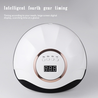 Sèche-ongles à capteur Intelligent 168W, 60 pièces, lampe Led UV à double lumière, minuterie à 4 vitesses, lampe de manucure, Gel à séchage rapide, lampe de cuisson pour Nail Art