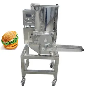 Factory direct supplier automatic hamburger patty forming fish finger making nuggets forming machine