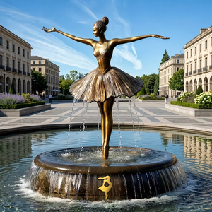 Statua in Bronzo di Coppia che si Bacia Circondata <span class=keywords><strong>da</strong></span> Angioletti, Spessore 5mm, Scultura 3D Ecologica - Product Image 6