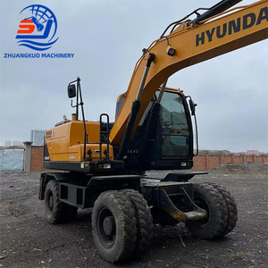 Hyundai 150WVS 150W Excavadoras usadas Venta de excavadoras originales de Corea 150 con precio de componente de motor central - Product Image 4