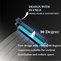 Câble Riser PCIe 3.0 x16 à 90 degrés, 16 Go/s, conception à cinq fils, cuivre étamé, montage vertical de GPU, câble pour boîtier PC ITX