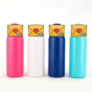 Ly giữ nhiệt chân không màu tùy chỉnh, ly thép không gỉ hai lớp, chống rò rỉ, logo tùy chỉnh kèm ống hút và nắp, bình nước - Product Image 5