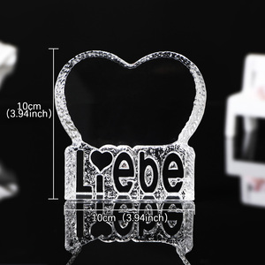 <span class=keywords><strong>Foto</strong></span> di cristallo <span class=keywords><strong>regali</strong></span> <span class=keywords><strong>personalizzati</strong></span> con la tua <span class=keywords><strong>foto</strong></span> immagine di cristallo incisa regalo personalizzato per il compleanno di san valentino - Product Image 4