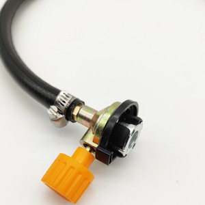 Adaptador de manguera de recarga para estufa de gas para camping, para tanque de cartucho, uso en exteriores, para todas las estaciones, material plástico, 1 unidad - Product Image 2
