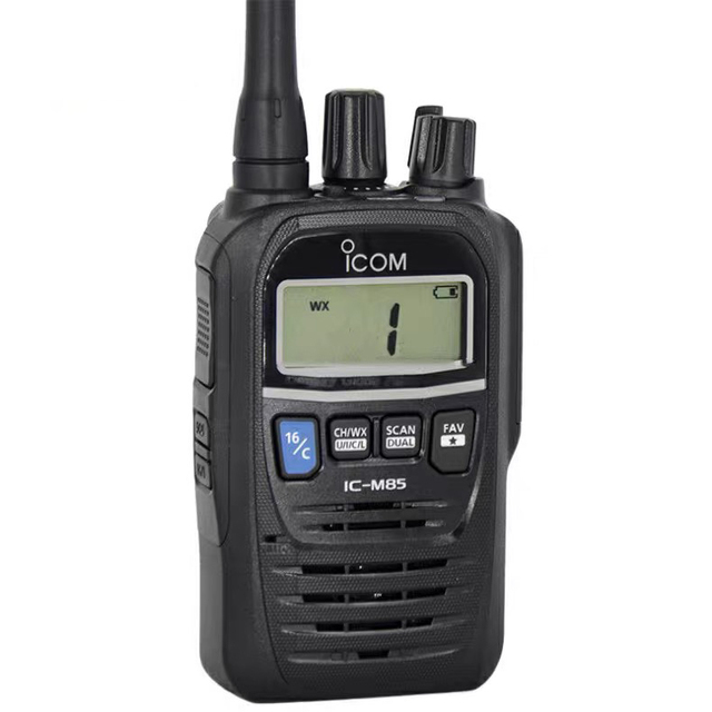 Ic-m85 Vhf:136-174mhz Marine Transceiver Land Mobile Radio Ipx7 Waterproof Walkie Talkie