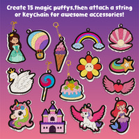 Juguetes Educativos Multifuncionales DIY de Textura Espumosa para Pintar y Colorear, con Diseños de Princesas y Animales, para Disfraces y Manualidades