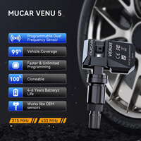 Capteur TPMS MUCAR VENU 5 pour la surveillance de la pression des pneus de voiture, testeur 315MHz 433MHz, outil de réparation de pneus, apprentissage, activation, programmation, IP67