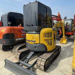 Mini-excavateur d'occasion Komatsu PC30MR Poids en service de 3 tonnes avec composants de base Pompe moteur à vendre Excavateur hydraulique à chenilles - Product Image 1