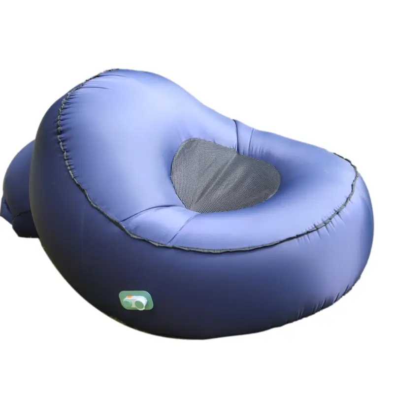 Outdoor Camping 2 Person Waterproof Electric Inflatable Seat Portable Ultralight Lazy Sofa Lounger