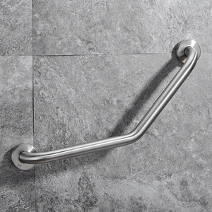 Barres d'appui de sécurité murales en acier inoxydable SUS304 en forme de V <span class=keywords><strong>pour</strong></span> hôpitaux, salles de bain, cuisines, écoles et personnes à mobilité réduite - Product Image 2