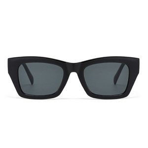 Jamie L1325 Square Frame Sunglasses Black UV400 Unisex For Cycling Driving Outings - Product Image 5