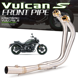 Tubo de Escape para Motocicleta CHMotor LEO TOC, Tubo Delantero con DB Killer para <span class=keywords><strong>Kawasaki</strong></span> <span class=keywords><strong>Vulcan</strong></span> S650 650s 650 S VN650 Pit Bike - Product Image 3