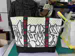 Custom Fashion Tote <b>Large</b> Canvas Shoulder <b>Bags</b> Active Lifestyle Tote <b>Bag</b> for Travel - Product Image 4