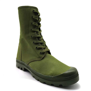 HBC04 Green Canvas Outdoor <b>Boots</b> Waterproof All Seasons Lace-Up <b>High</b> <b>Top</b> - Product Image 4