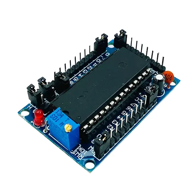 ADC0809 module 8-bit 81 parallel AD board analog-to-digital conversion program digital voltmeter ADC0809CCN
