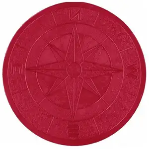 Urethane Mats Compass Rose Stamp Concrete Stamp