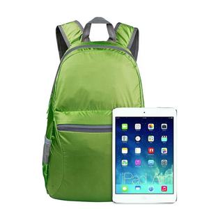 Sac à dos en nylon imperméable de haute qualité, logo personnalisé, ultra-léger, pliable, sac à dos de sport et de fitness - Product Image 6