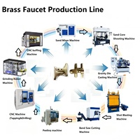 Mesin Bor dan Tap CNC 12 Axis Multifungsi untuk Kuningan, Baja Tahan Karat, Katup, Keran, Diameter Pengeboran Maksimum 150mm
