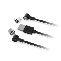 Cordon de chargeur magnétique 2 en 1 type-c pour manette de jeux PS5/PS VR2 câble de charge