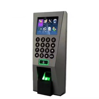 ZK Teco Software libre Sistema de control de acceso de puerta de huellas dactilares biométrico inteligente Dispositivo de huella dactilar ZKT F18