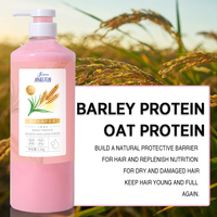Nary vente en gros de conditionneur de protéines d'orge naturelles riz hydratation en profondeur hydratant lisse réparation nourrissant produits de soins capillaires