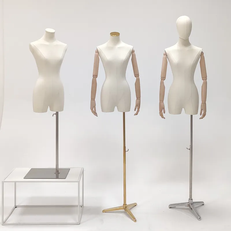 Giá Rẻ Trung Quốc Nửa Cơ Thể Mannequin Với Đầu