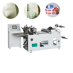 High speed PVC cutting machine CQJ-350 High speed automatic Pvc Film Paper roll to sheet cutting machine