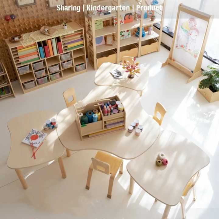 Chiquitos Nursery Kindergarten Preschool Classroom Furniture Table And ...