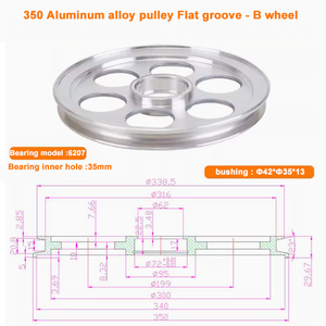Puleggia di Stoccaggio Fili D350 per Cavi dell'Accumulatore - Product Image 3
