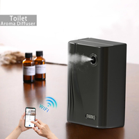 Diffuseur de parfum d'ambiance DANQ pour salle de bain, diffuseur d'huiles essentielles à piles, machine de diffusion de parfum