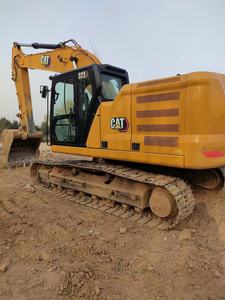 Excavadora Caterpillar Cat323 usada en horas de trabajo bajas Buen precio Excavadora de orugas de segunda mano 320D 323D 326D Venta de construcción - Product Image 6