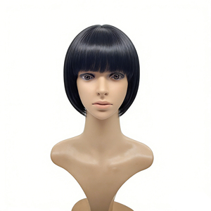 <span class=keywords><strong>Perruque</strong></span> Synthétique Humaine <span class=keywords><strong>Pas</strong></span> Chère Prix Usine Mode Adulte <span class=keywords><strong>Halloween</strong></span> Perruques Drôles Colorées Accessoires de Fête <span class=keywords><strong>Perruque</strong></span> Courte BOB - Product Image 2