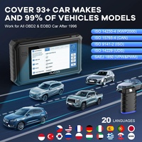 Escáner MUCAR VO6 OBD2 Herramienta de Escaneo Automotriz de Nivel OE para Todos los Sistemas con 28 Resets Gratuitos de Aceite/ABS Herramienta de Diagnóstico para Autos