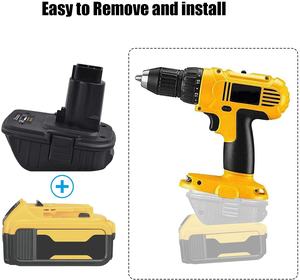 Convertidor de adaptador DCA1820 para Dewalt, batería de ion de litio de 20V DCB205 a Dewalt 18V ni-cd y batería Ni-Mh DC9096 - Product Image 6