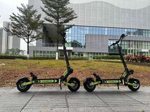 Patinete Eléctrico Plegable para Adultos, Altura Ajustable, 11 Pulgadas, Motor Dual, 60v 30Ah 40ah, Alcance de 60-120 km, Suspensión Completa - Product Image 3