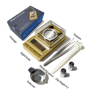 Báscula digital de bolsillo electrónica con pantalla LCD retroiluminada precisa de 50g y 0.001g, báscula portátil para oro y joyería. - Product Image 4