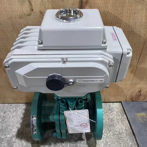 Q941F46-16C บอลวาล์วไฟฟ้า 4 นิ้ว เหล็กคาร์บอน สำหรับของเหลวเคมี อุณหภูมิปกติ - Product Image 2
