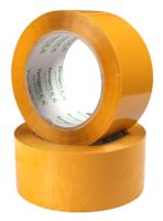 Ruban d'emballage de boîte BOPP coloré usine acrylique écossée transparente vente en gros ruban adhésif thermofusible Bopp simple imperméable marron