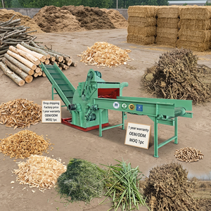 Broyeur de déchets de bois à moteur diesel JIEEN, machine industrielle multifonctionnelle, haute efficacité, sécurité, longue durée de vie du moteur - Product Image 1