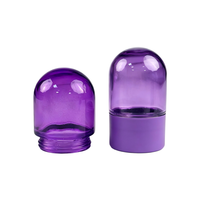 Frasco de Vidrio Personalizado a Todo Color de 100 ml con Tapa a Prueba de Niños de 26 DRAM, Botella de Vidrio con Forma de Bombilla, Frasco para Especias a Prueba de Olores