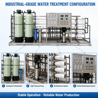 Station de traitement d'eau industrielle RO de 2000 LPH pour eau de puits