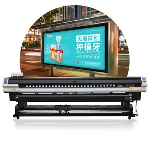 Advanced piezoelectric digital printer: Offers superior print quality for indoor and outdoor applications.