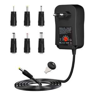 محول تيار متردد عالمي 41 واط مع منفذ USB 5 فولت 1 أمبير 6 فولت 9 فولت 12 فولت 15 فولت 18 فولت 20 فولت 24 فولت 1.5 أمبير شاحن طاقة تيار مستمر - Product Image 1