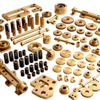 Personnalisation en masse de pièces en laiton usinées CNC – Usinage de précision avec services de tournage et de perçage